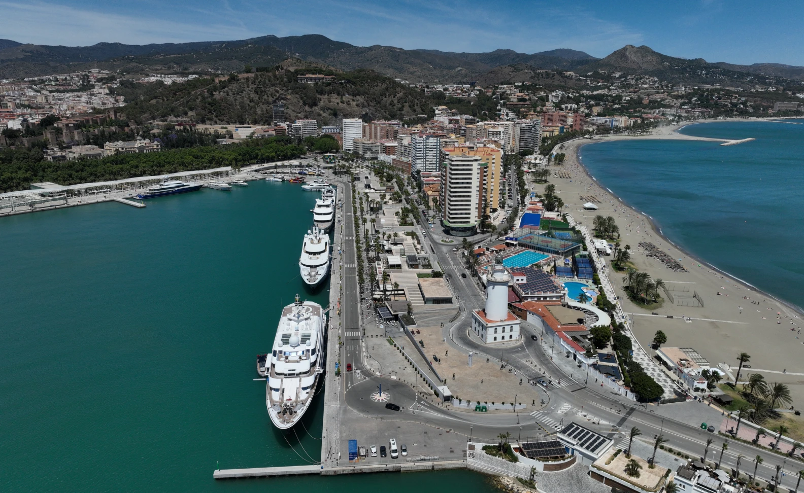 Marina Megayates, Málaga